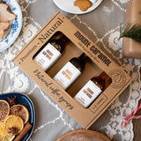 Zestaw Syropów Mount Caramel - karmelowy + malina w czekoladzie + różany 3 x 100ml