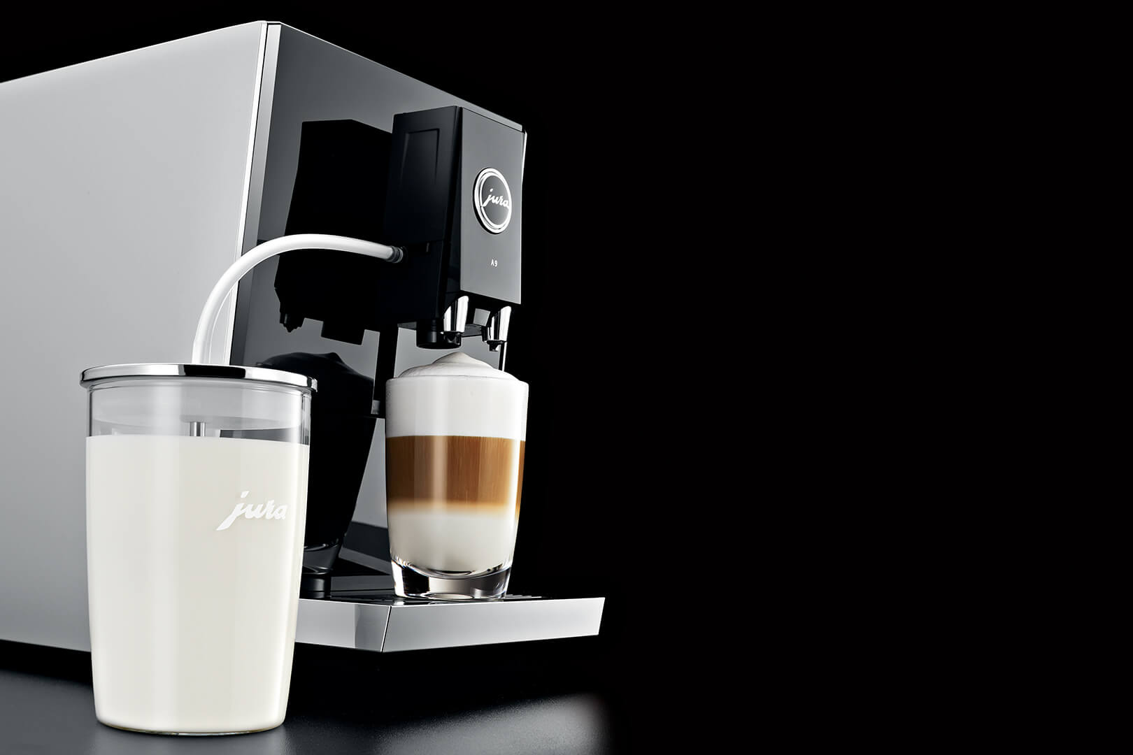 Szklany pojemnik na mleko